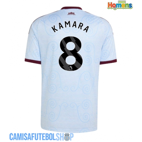 Camisa de time de futebol Aston Villa Boubacar Kamara #8 Replicas 3º Equipamento 2026-27 Manga Curta
